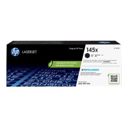 Тонер касета HP 145X LaserJet, черна, висок капацитет 3800 стр. - W1450X - 1