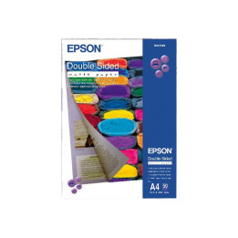 Хартия Epson Double-sided Matte, A4 50 листа 178g/m² - C13S041569 - 1
