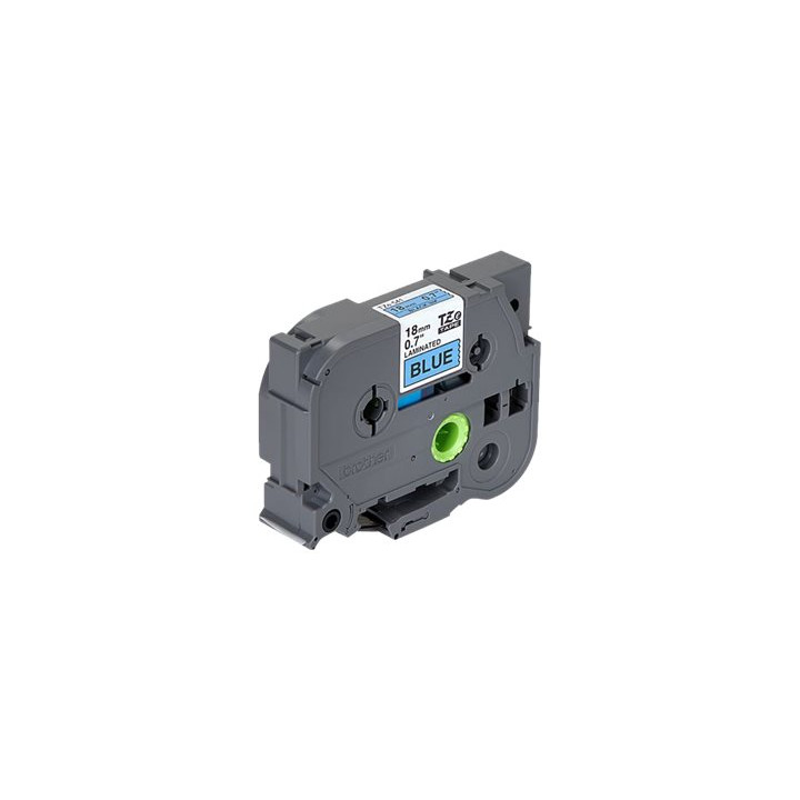 Ламинирана лента Brother P-Touch TZE-541, 18mm x 8m, черно върху синьо - TZE541 - 3