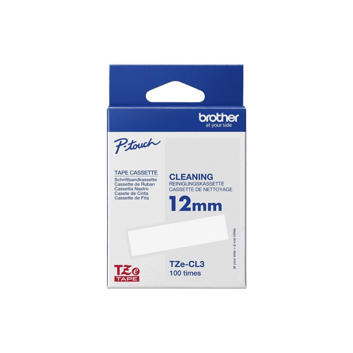 Почистваща лента Brother P-Touch TZE-CL3, 12mm - TZECL3 - 1