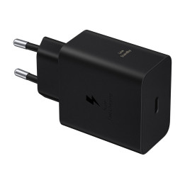 Зарядно устройство Samsung, 60W, USB-C PD 3.1 + PPS, без кабел - EP-T6010NBEGWW - 1