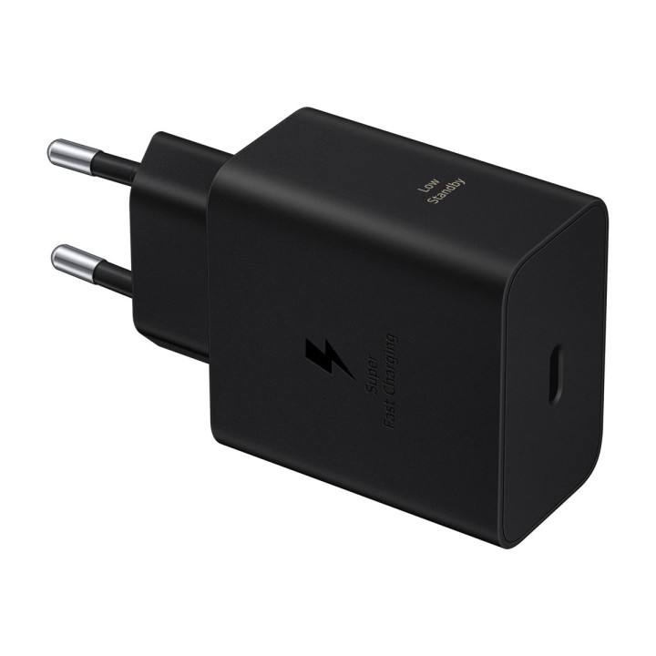 Зарядно устройство Samsung, 60W, USB-C PD 3.1 + PPS, без кабел - EP-T6010NBEGWW - 1