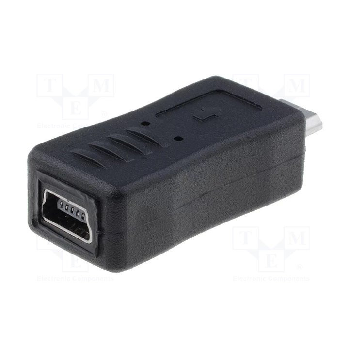 Aдаптер VCom Micro USB M to Mini USB F - CA418