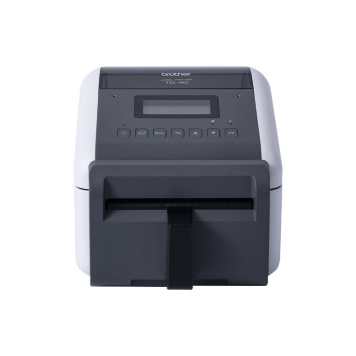 Етикетен принтер Brother TD-4555DNWB, Direct Thermal, 300dpi, 152mm/sec, USB-C, LAN, Wi-Fi, Bluetooth - TD4555DNWBFCZ1 - 1