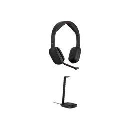 Слушалки HP Poly Focus 625, Bluetooth, безжични, USB-C, ANC, 52 часа, Microsoft Teams сертифицирани + безжична зарядна станция -