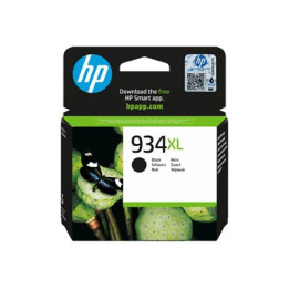 Мастилена касета HP 934XL, Black, High Yield, 26.5ml, до 1000 страници - C2P23AE#LS1 - 1