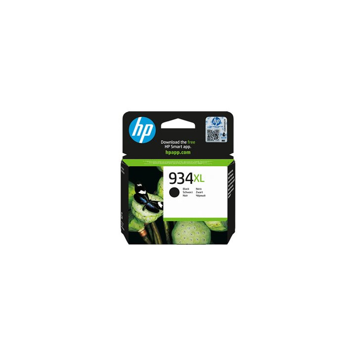 Мастилена касета HP 934XL, Black, High Yield, 26.5ml, до 1000 страници - C2P23AE#LS1 - 1
