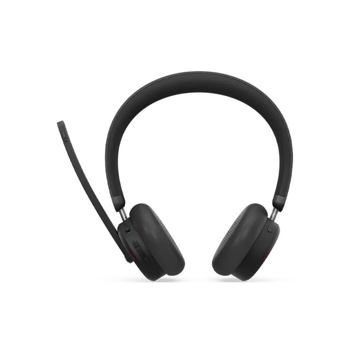 Слушалки Lenovo 6550, Bluetooth 5.3, Active Noise Cancelling, Microsoft Teams, Черни - 4XD1S19778 - 4
