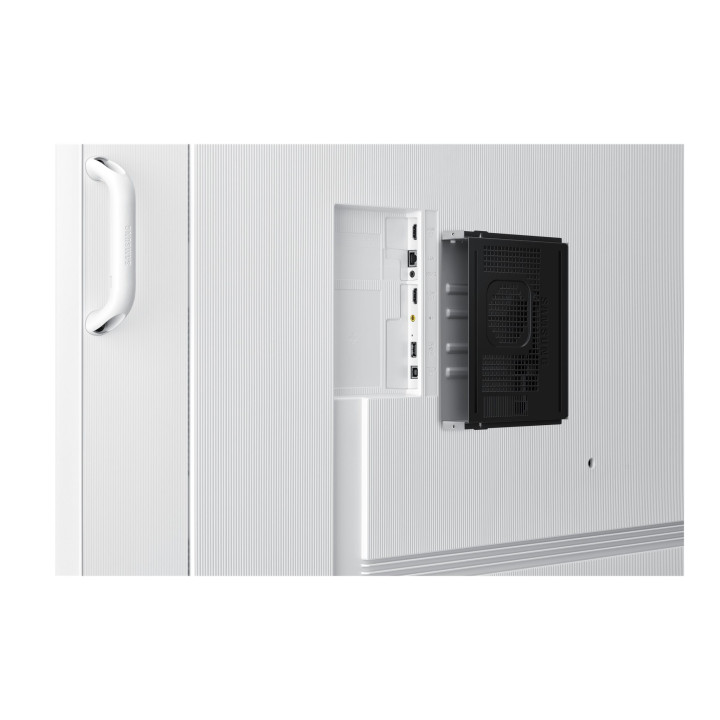 Интерактивен дисплей Samsung Flip 5 Pro WM85FX, 85" 4K UHD VA тъч панел, 450 cd/m², 20-точков инфрачервен мултитъч, Tizen OS 9.0