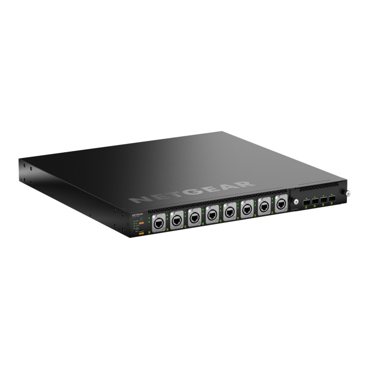 Управляем мрежов суич NETGEAR M4350-16M4V, 16x 2.5GBase-T PoE++, 4x 25G SFP28, L3, Stackable - MSM4320-100NES - 1