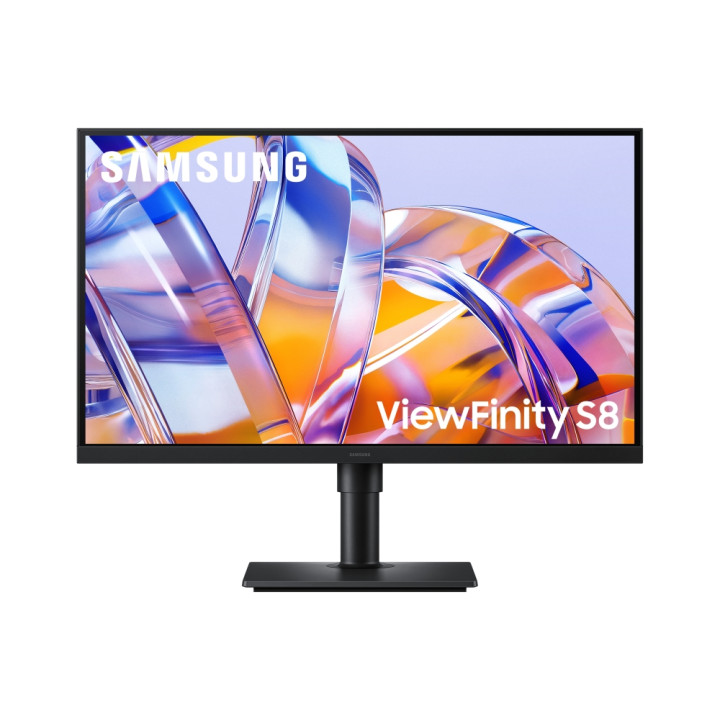 Монитор Samsung ViewFinity S8 27H800, 27" 4K UHD IPS, 3840x2160, 60Hz, 5ms, USB-C - LS27H800UAUXEN - 1