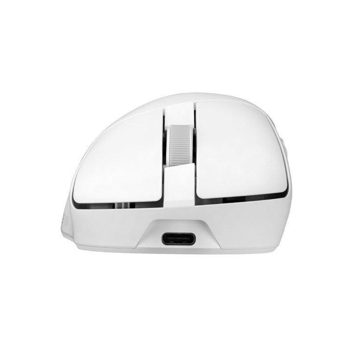 Безжична геймърска мишка ASUS ROG Gladius IV Ace, 65000 DPI, ROG AimPoint Pro, 2.4GHz/Bluetooth, Бял - 90MP04R0-BMUA10 - 3