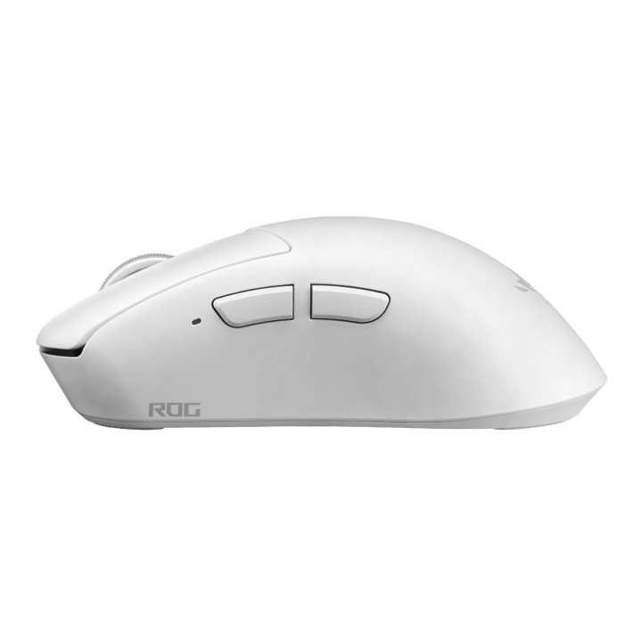 Безжична геймърска мишка ASUS ROG Gladius IV Ace, 65000 DPI, ROG AimPoint Pro, 2.4GHz/Bluetooth, Бял - 90MP04R0-BMUA10 - 4