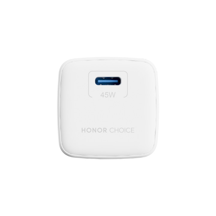 Зарядно устройство Honor Choice, 45W GaN, USB Type-C, White - 6946333021135 - 4
