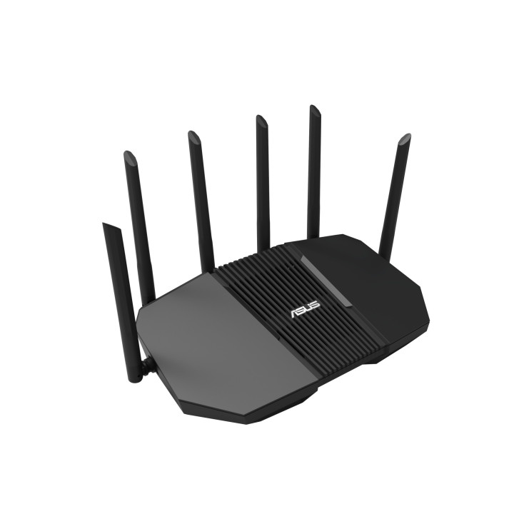 Безжичен рутер ASUS RT-BE90U, Tri-Band WiFi 7 BE9400, 3 x 2.5Gbps LAN, 1 x 2.5Gbps WAN, USB 3.2 Gen 1, AiMesh - 90IG0A30-MO9C10 