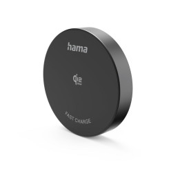 Безжично зарядно устройство HAMA Qi2, 25W, бързо зареждане, универсално, черно - HAMA-201767 - 1