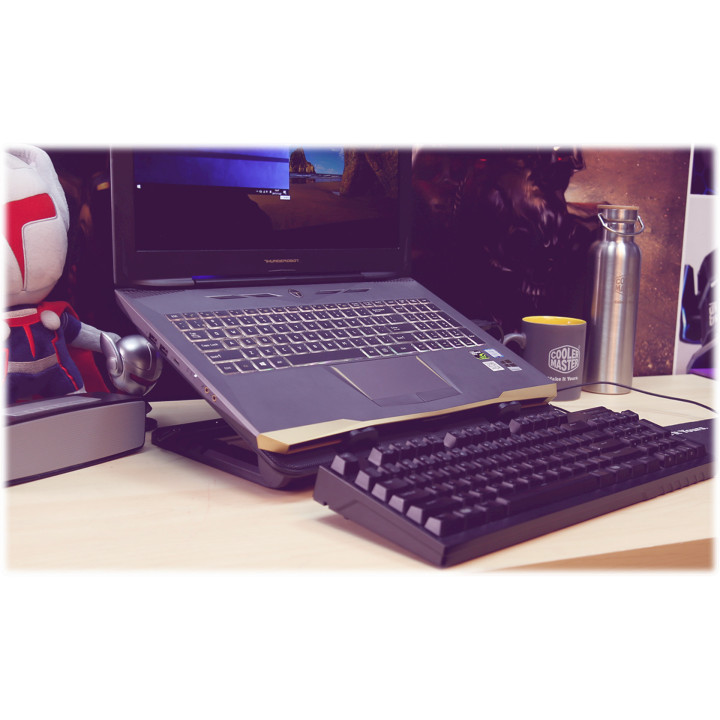 Охлаждаща поставка за лаптоп Cooler Master ERGOSTAND IV - R9-NBS-E42K-GP - 2