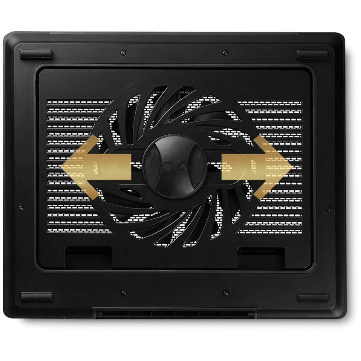 Охладител за лаптоп Cooler Master ERGOSTAND Lite, до 15.6", 160mm вентилатор, 700-1400 RPM, 21dB, USB 2.0 - R9-NBS-ESLK-GP - 5