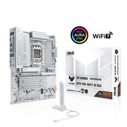 Дънна платка ASUS TUF GAMING X870-PRO WIFI7 W NEO, AM5, AMD X870, 4x DDR5, WiFi 7, ATX - 90MB1NY0-M0EAY0 - 1