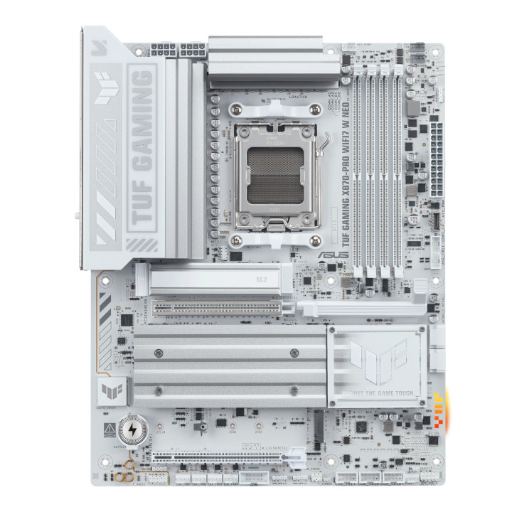 Дънна платка ASUS TUF GAMING X870-PRO WIFI7 W NEO, AM5, AMD X870, 4x DDR5, WiFi 7, ATX - 90MB1NY0-M0EAY0 - 2
