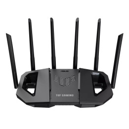 Рутер ASUS TUF Gaming BE6500, Dual Band WiFi 7, 6500Mbps, 1x WAN 2.5GbE, 3x LAN 2.5GbE, USB 3.2 - 90IG0920-MO9C00 - 1