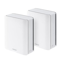 Рутер ASUS ZenWiFi WF7 BT8 2P, WiFi 7 (802.11be), 2.4GHz 2x2 5GHz 3x3 6GHz 3x3, 1GB RAM 128MB Flash - 90IG0930-MO3B20 - 1