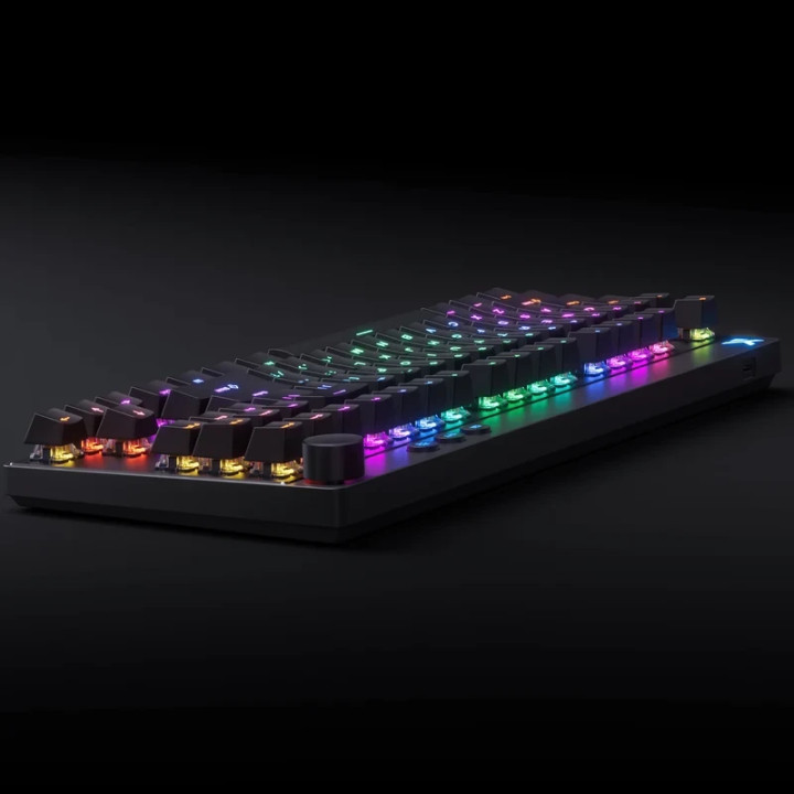 Механична геймърска клавиатура MCHOSE Mix 87 Ultra Esports, 80%, Mount Tai Magnetic Switch GT Tactile, 8000Hz, RGB, Hot-Swap, US