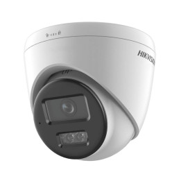 IP камера HikVision DS-2CD1363G2-LIU, 6MP, 2.8mm, Turret, PoE, IR 20-30m, Smart hybrid light, WDR, вграден микрофон - DS-2CD1363