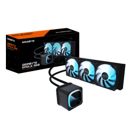 Водно охлаждане за процесор Gigabyte EAGLE 360, 360mm, AM4/AM5/LGA1200/LGA1700/LGA1851, ARGB - GP-GIGABYTE EAGLE 360 - 1