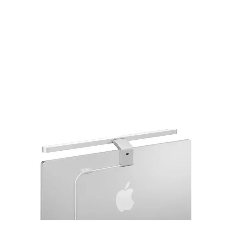 Лампа за монитор BenQ ScreenBar CLIP iScreenBar, алуминиева, щипка, 500x65x78mm, Silver - 9H.W4WWT.WS1 - 3