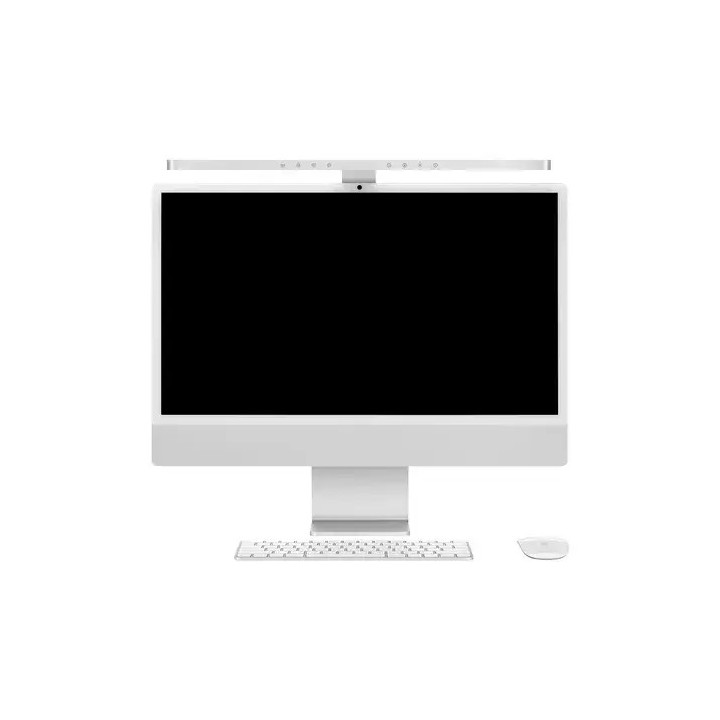 Лампа за монитор BenQ ScreenBar CLIP iScreenBar, алуминиева, щипка, 500x65x78mm, Silver - 9H.W4WWT.WS1 - 5