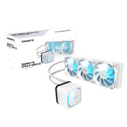 Водно охлаждане за процесор Gigabyte EAGLE 360 ICE, 3x120mm, ARGB, AM4/AM5/LGA1200/1700/1851 - GP-GIGABYTE EAGLE 360I - 1