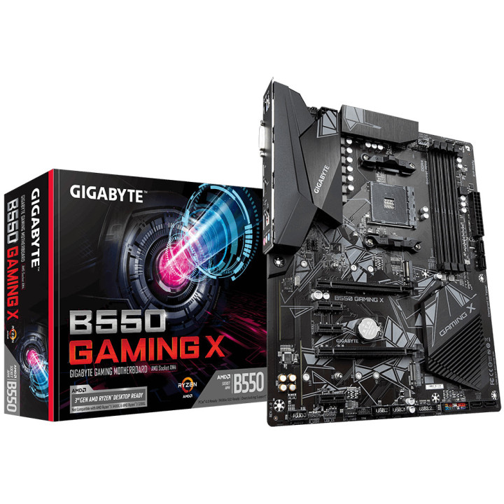 Дънна платка Gigabyte B550 GAMING X - 1