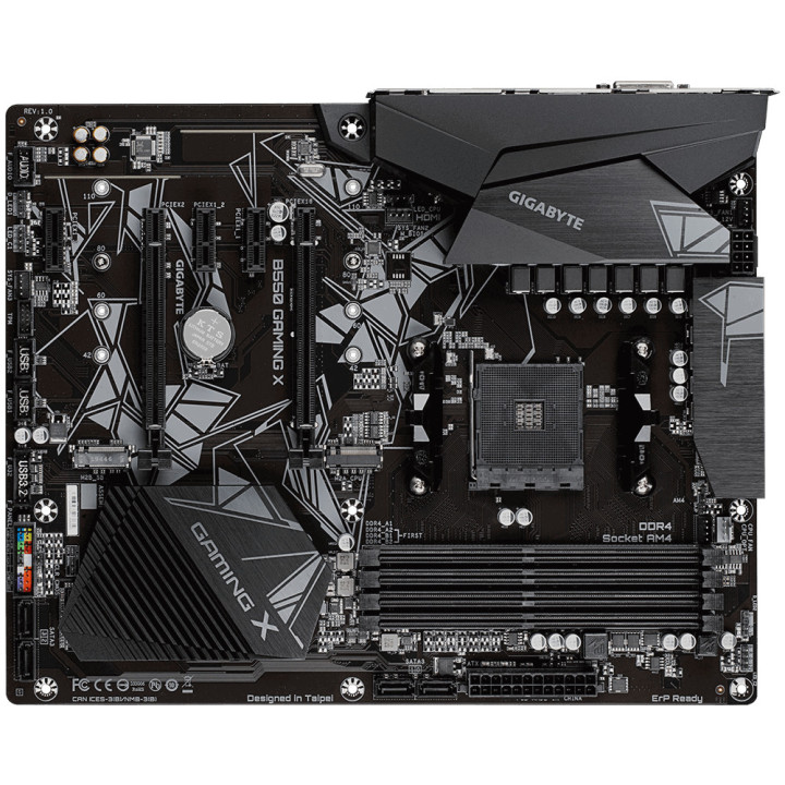 Дънна платка Gigabyte B550 GAMING X - 2