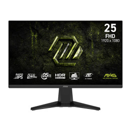 Монитор MSI MAG 255F X24, 24.5" Full HD Rapid IPS 240Hz, 0.5ms, 2 x HDMI 2.0b, DisplayPort 1.2a - 9S6-3BC91M-002 - 1