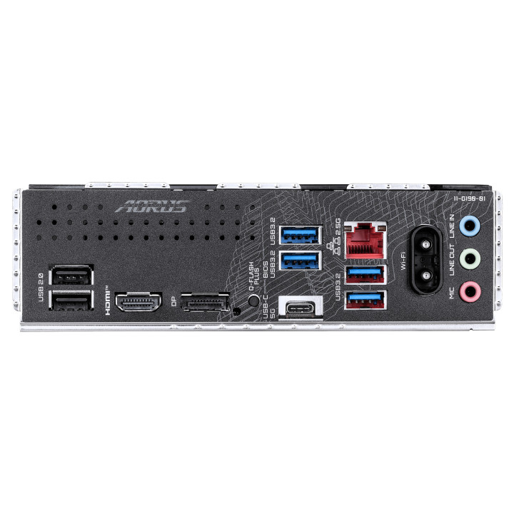 Дънна платка GIGABYTE B550M X AORUS ELITE WIFI7, AMD B550, Socket AM4, 4x DDR4, Wi-Fi 7, mATX - B550M X A ELITE WF7 - 4