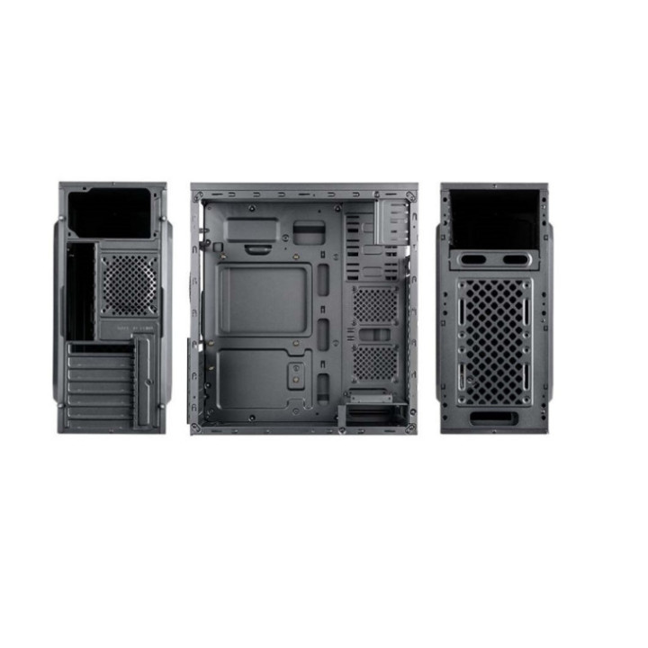 Кутия за компютър Trendsonic FC-F56A, PSU 550W, ATX, 2 x USB 3.0, 1 X Type C,  Black - FC-F56A-USB-C - 4