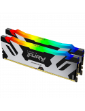 RAM памет Kingston 32GB(2x16GB) 7200MHz DDR5 CL38 DIMM FURY Renegade White XMP - KF572C38RWK2-32