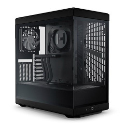 Кутия за компютър HYTE Y40 Tempered Glass, Mid-Tower, черен - GEHY-012