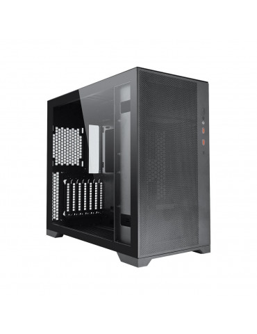 Кутия за компютър FSP CMT580B Mesh TG E-ATX Mid Tower, черен - CMT580B