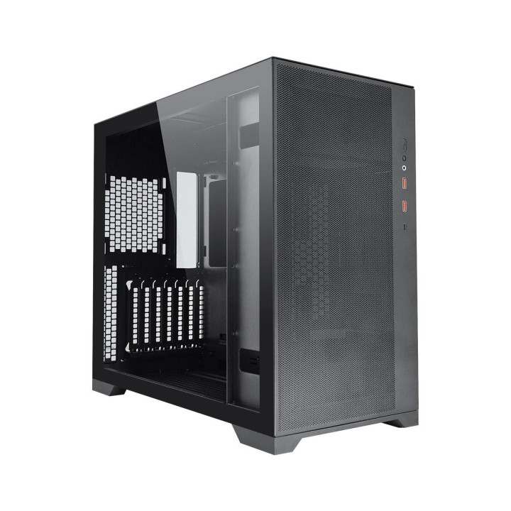 Кутия за компютър FSP CMT580B Mesh TG E-ATX Mid Tower, черен - CMT580B