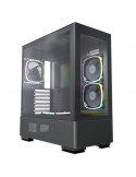 Кутия за компютър MONTECH SKY TWO ARGB, TG, Mid-Tower черен - GEMT-007