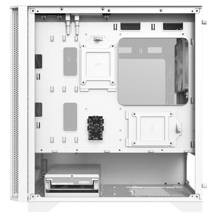 Кутия за компютър MONTECH AIR 100 ARGB, TG, Micro-ATX бял - GEMT-006