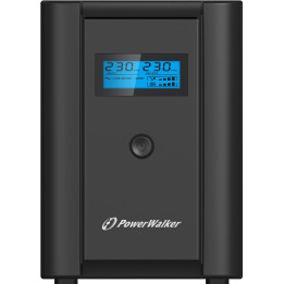 Токозахранващо устройство Powerwalker VI 2200 SHL LCD, 2200VA, Line Interactive