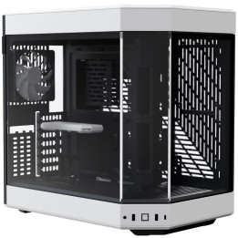 Кутия за компютър HYTE Y60 Tempered Glass, Mid-Tower, бял и черен - GEHY-007
