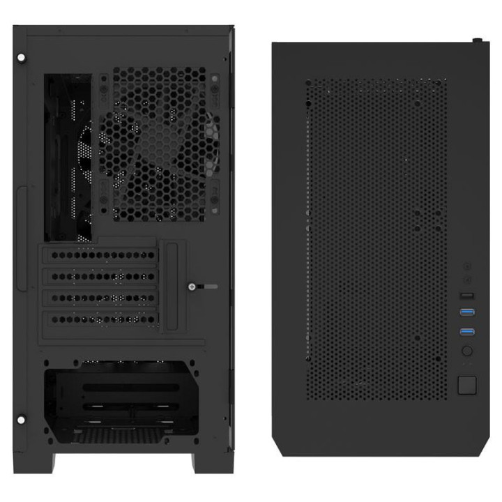 Кутия за компютър MONTECH AIR 100 ARGB, TG, Micro-ATX черен - GEMT-005