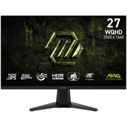 Монитор MSI MAG 275F E20, 27" Full HD Rapid IPS 200Hz 0.5ms, 16:9, HDR Ready, FreeSync Premium, DisplayPort, 2x HDMI - 1