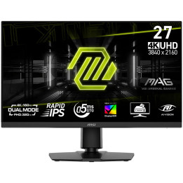Монитор MSI MAG 272URDF E16, 27" UHD 4K Rapid IPS, 160Hz (320Hz FHD Dual Mode), 0.5ms, 400nits, FreeSync Premium, DisplayHDR 400