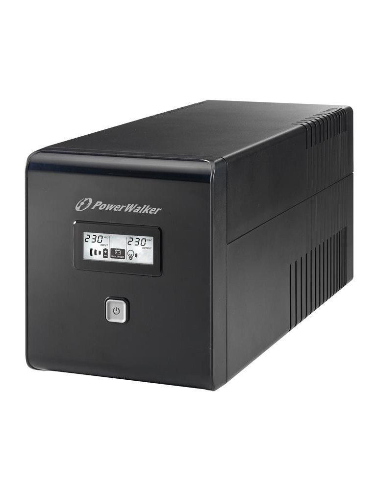 Токозахранващо устройство Powerwalker VI 1000 LCD, 1000VA, Line Interactive