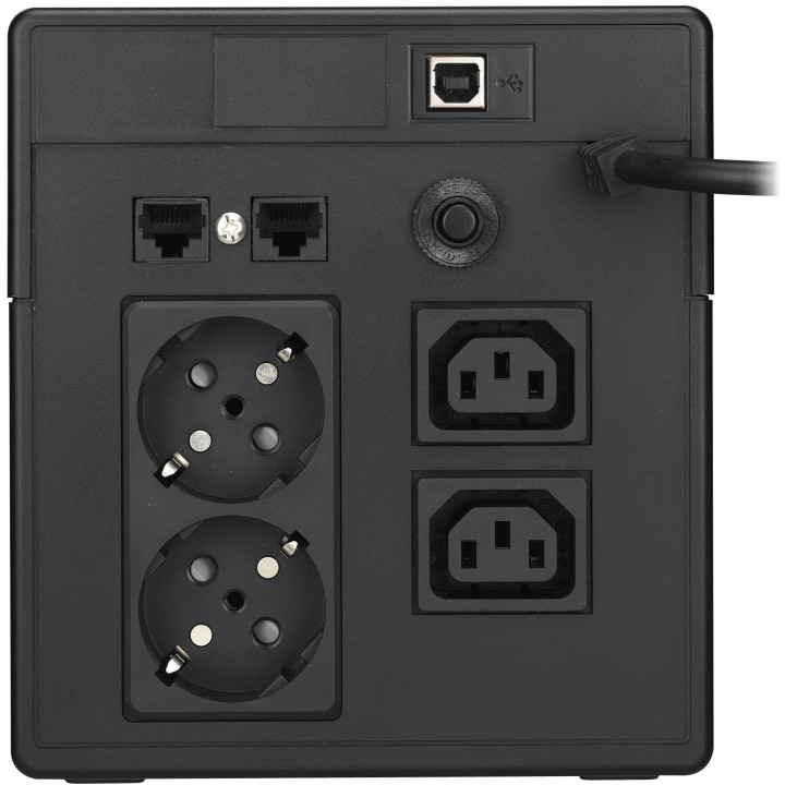 Токозахранващо устройство Powerwalker VI 1000 LCD, 1000VA, Line Interactive